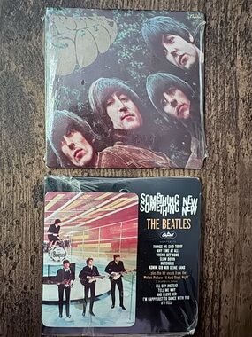 The Beatles vintage mini album collection - Rubber Soul & Something New - sealed